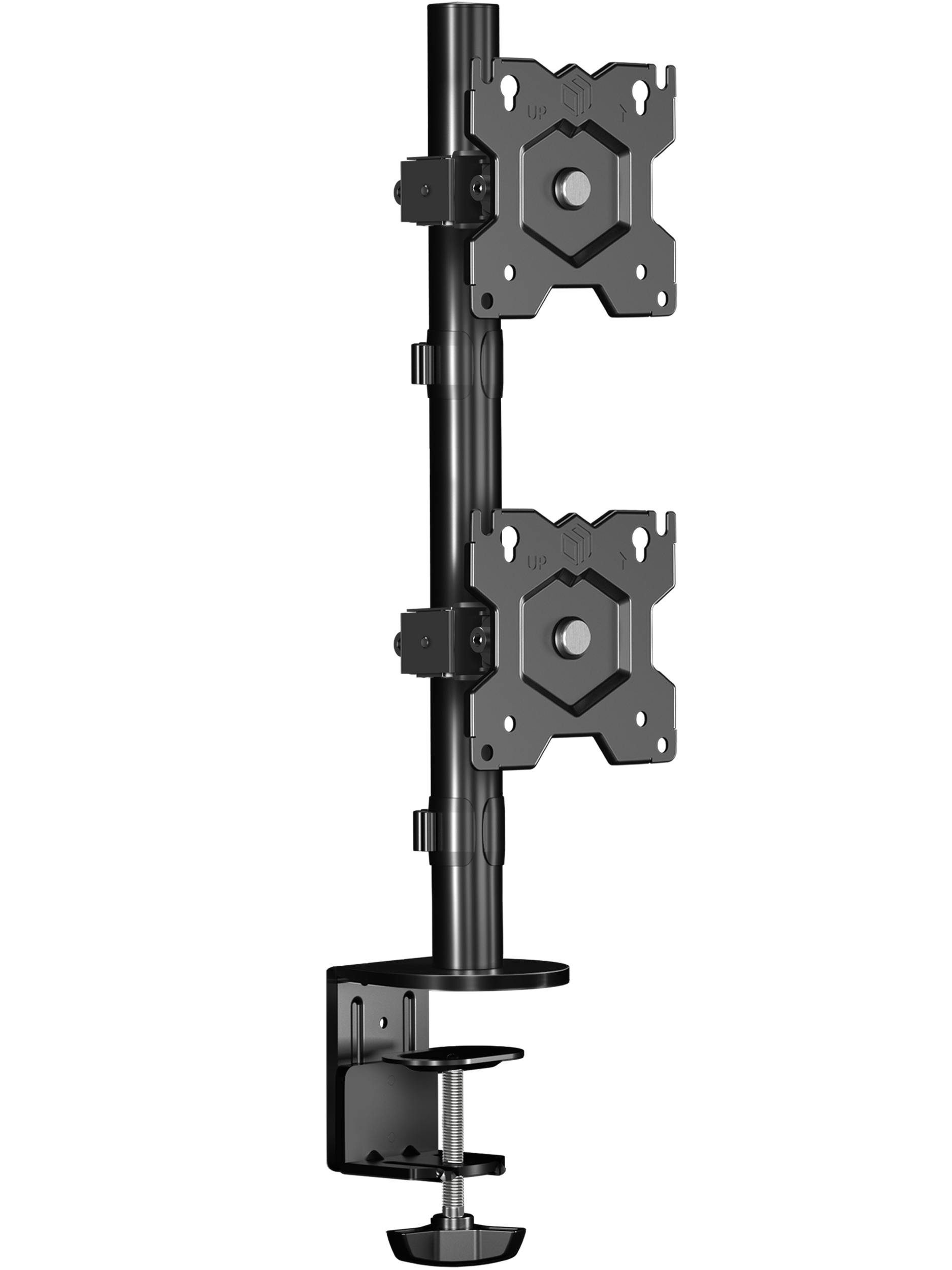 ONKRON Soporte para dos monitores 13-34 en vertical, carga máx 8 kg