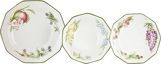 Servizio tavola 18pz earthenware decoro Emily by Churchill 3231500