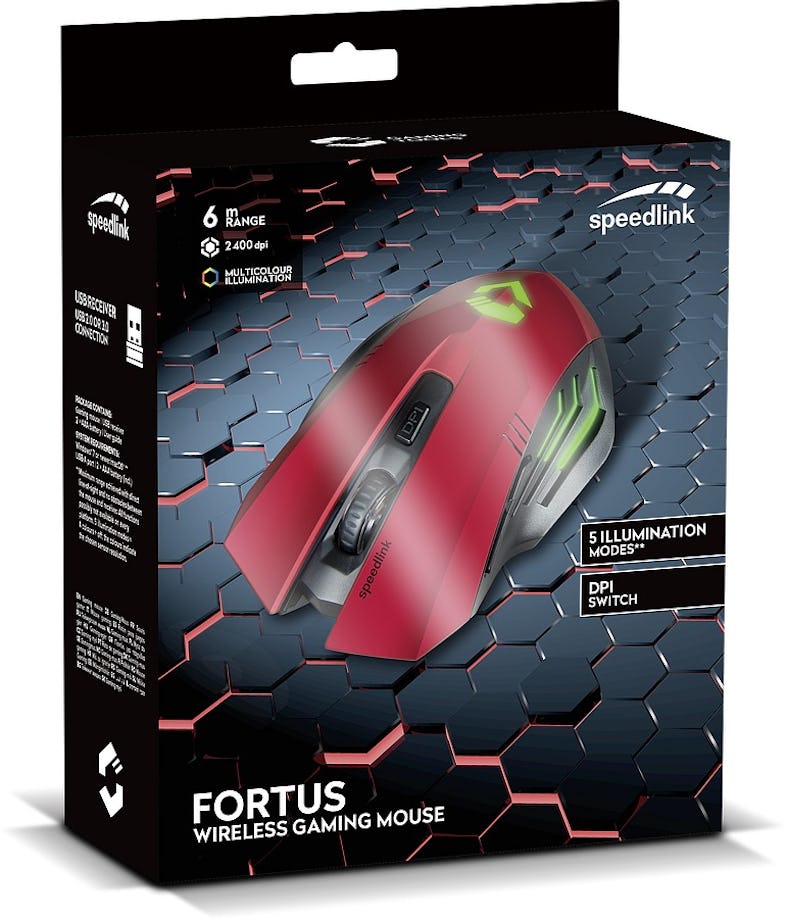 SPEEDLINK FORTUS Gaming Mouse - | METRO black Marktplatz Wireless
