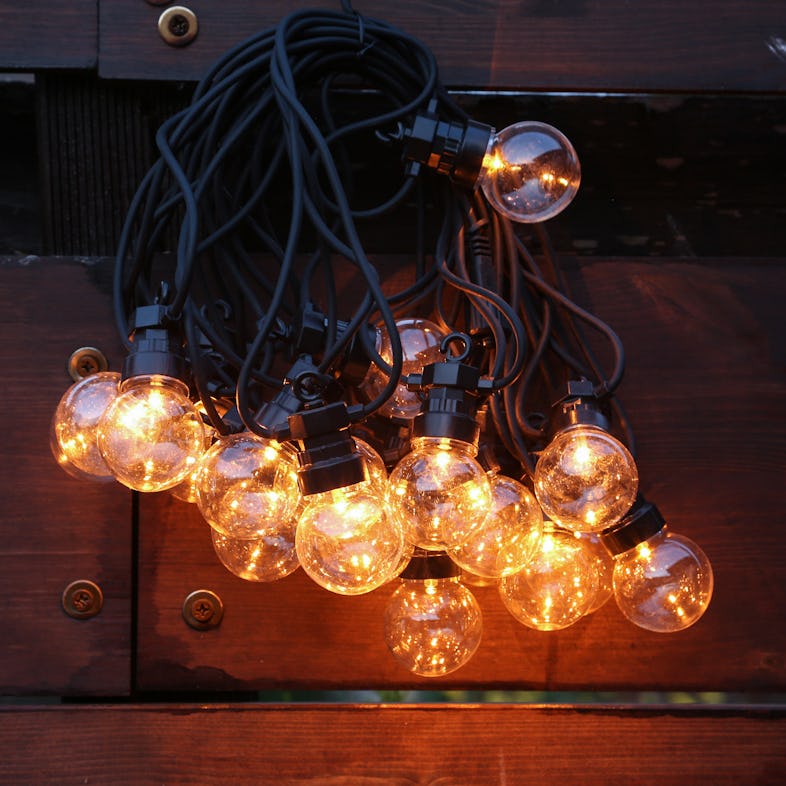 LED Filament Lampe mit winterlichen Motiven