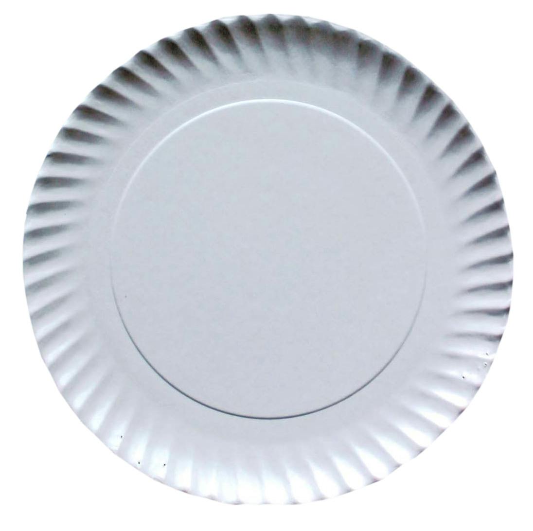 PLATO DE PLÁSTICO BLANCO (50 Unidades) 170mm x 50 uds