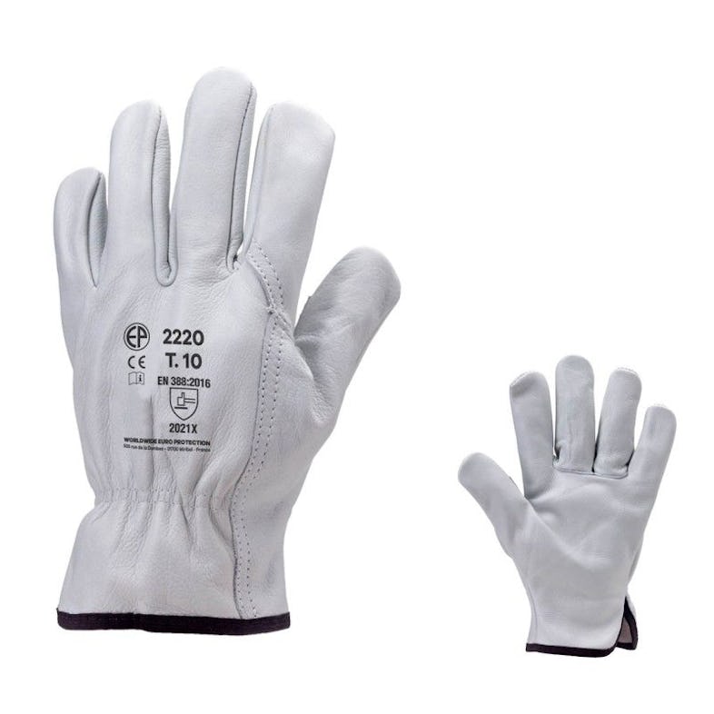 PRO SOUDEUR gants de protection pack de 10 paires