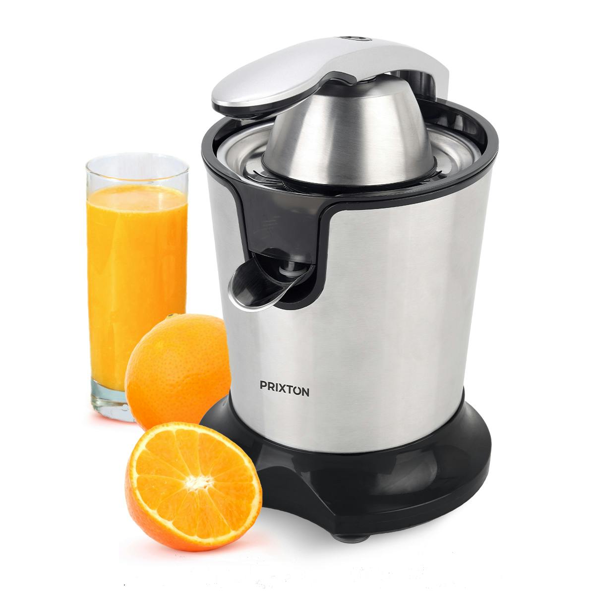 Exprimidor Juicer BIO XP4 PRIXTON Potencia 300 W Capacidad 270 ml Acero inoxidable Makro