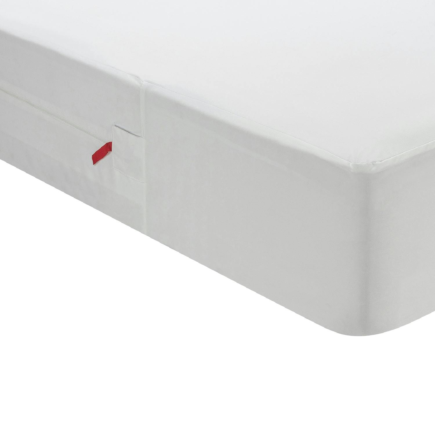 Protector de cama - Funda de colchón algodón de rizo antialérgica  transpirable 135x190/200cm PIKOLIN HOME, Algodón y poliéster