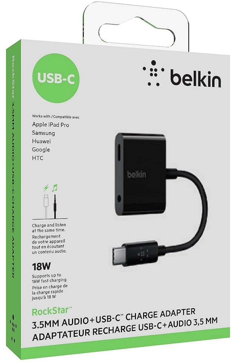 Belkin Schnelladegerät (USB-C) + Kabel (USB-C + Lightning)
