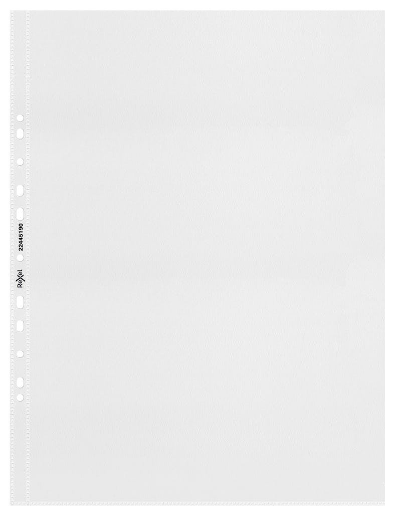 Rexel Buste a perforazione universale, Formato A3, Orinetamento verticale,  44.3 x 0.1 x 30.5 cm, 10 Confezioni da 10 Pezzi, 22445190