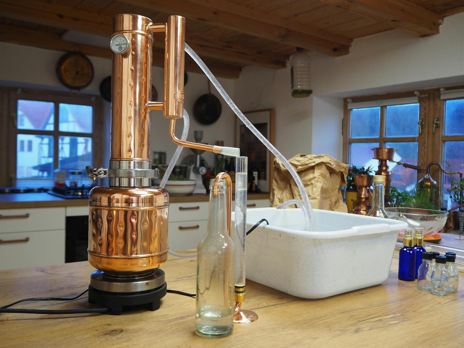 CopperGarden® Destille EASY MOONSHINE 2 Liter - Destillatio