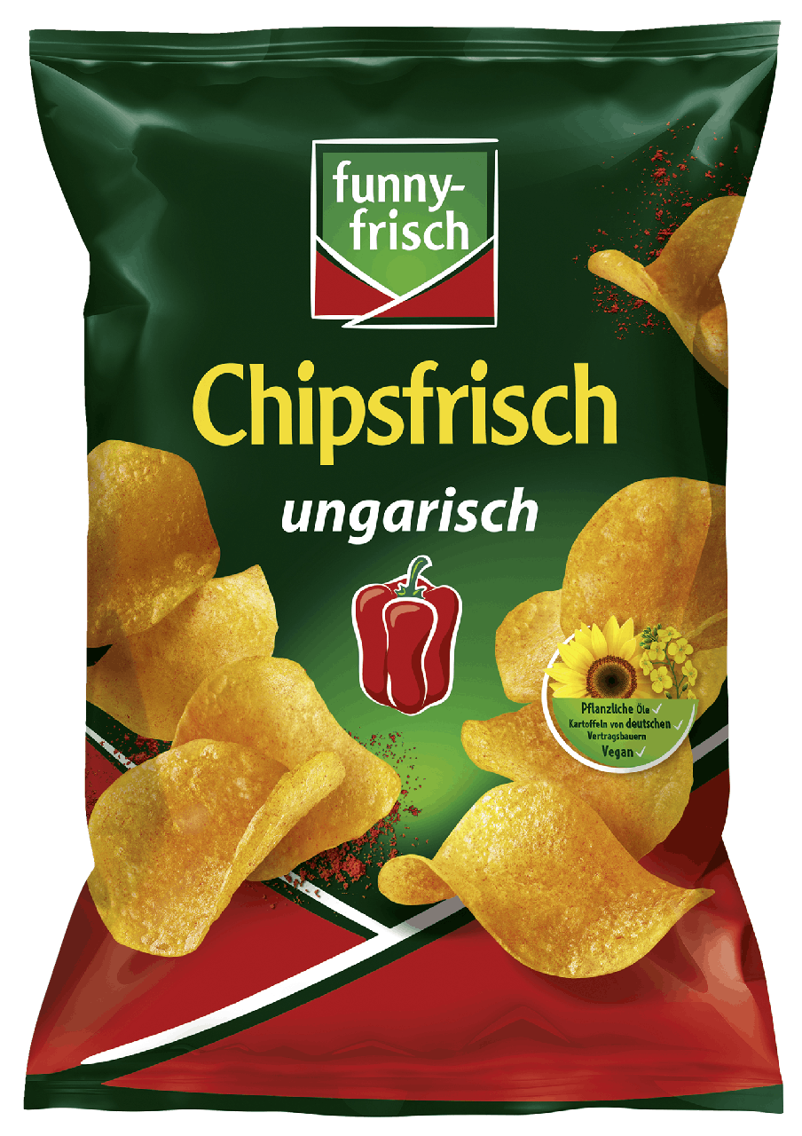 Funny Frisch Chipsfrisch Ungarisch 40 Stück x 40 g (1,6 kg) METRO