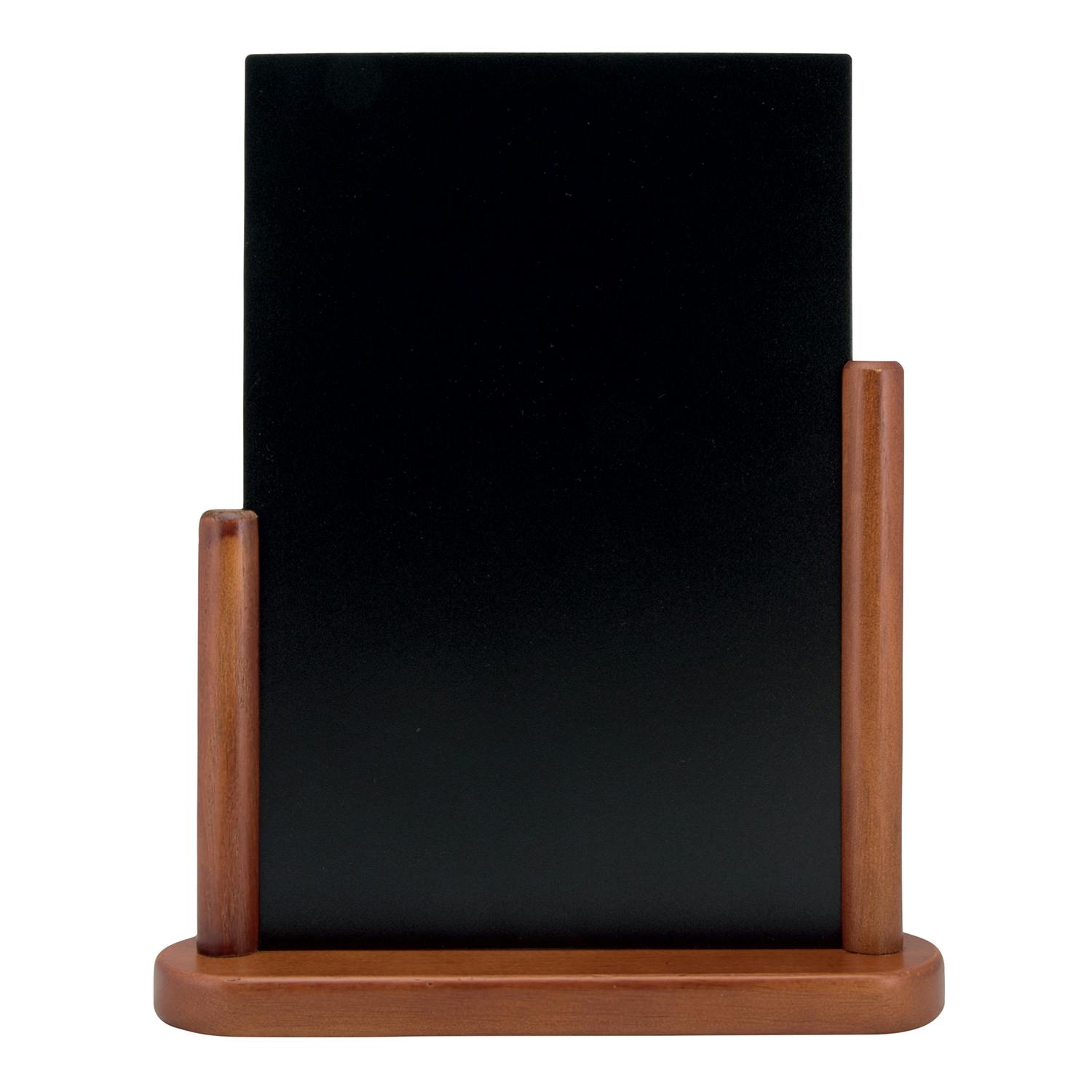 Securit® Lavagna da tavolo Elegant, modello grande A4, colore mogano -  21x30cm