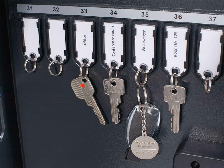 Magnetischer Schlüsselkasten für 50 Schlüssel mit elektronischem