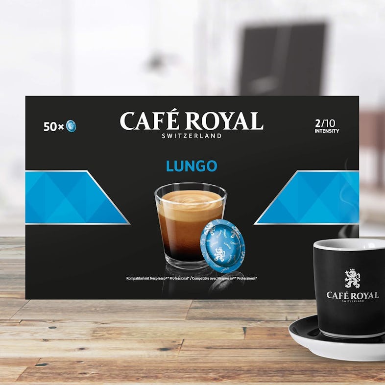 Café en Dosettes - Café Royal Pro  3 x 50 - Compatibles avec les Machines  à café Nespresso®* Professional - Saveur Espresso BIO : : Epicerie