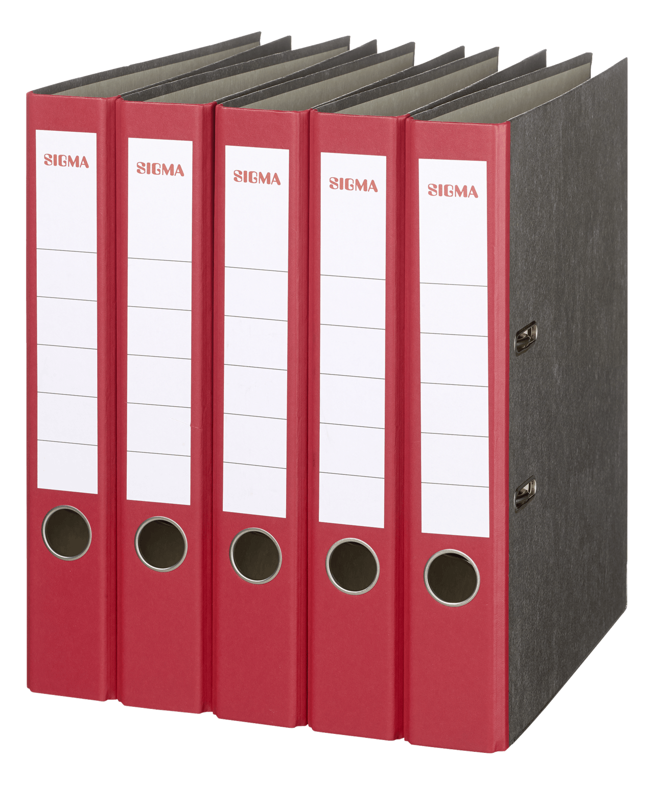 Caja archivador grafo fo lomo 65 cm rojo - Material de oficina, escolar y  papelería