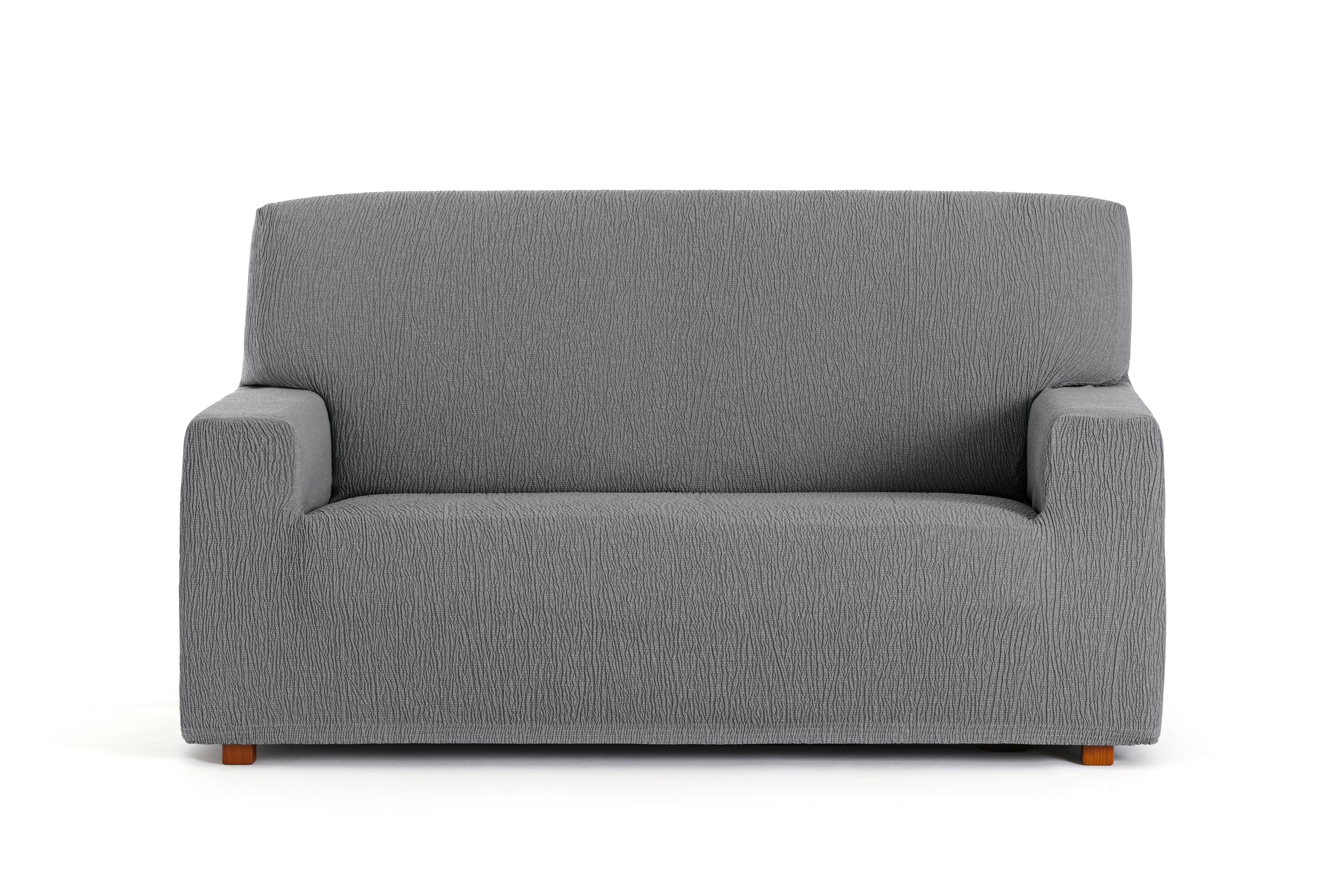 Funda de sofa con lazos Leire para sofa de 3 plazas - Color 00 Blanco