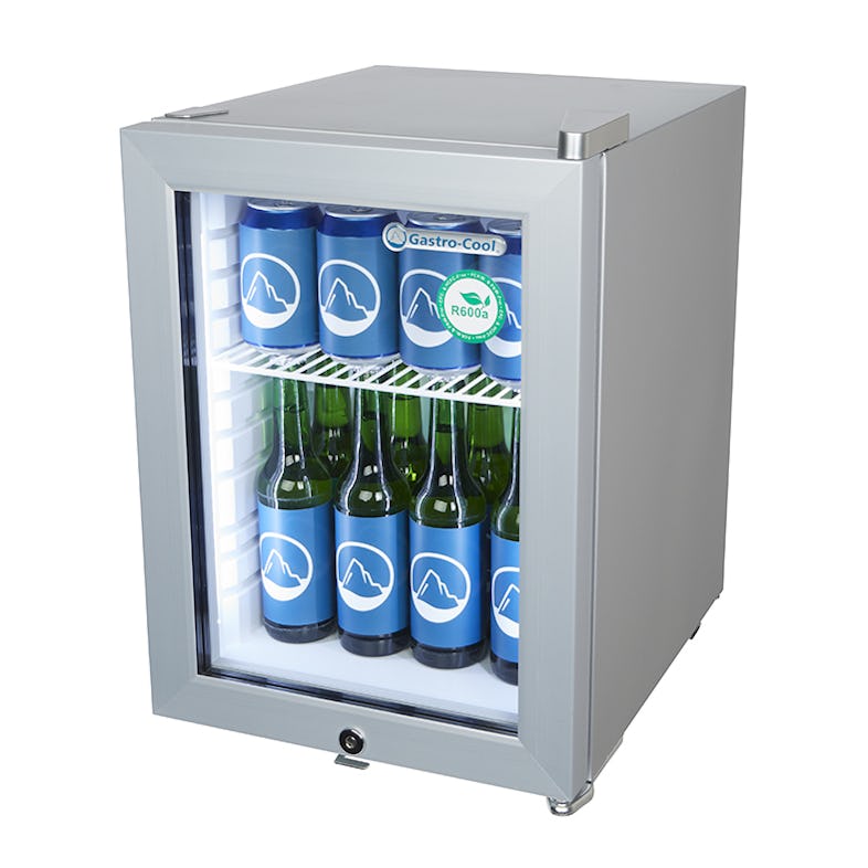 KühlWürfel L - Flaschenkühlschrank - mit LED - GCKW65 – Gastro-Cool