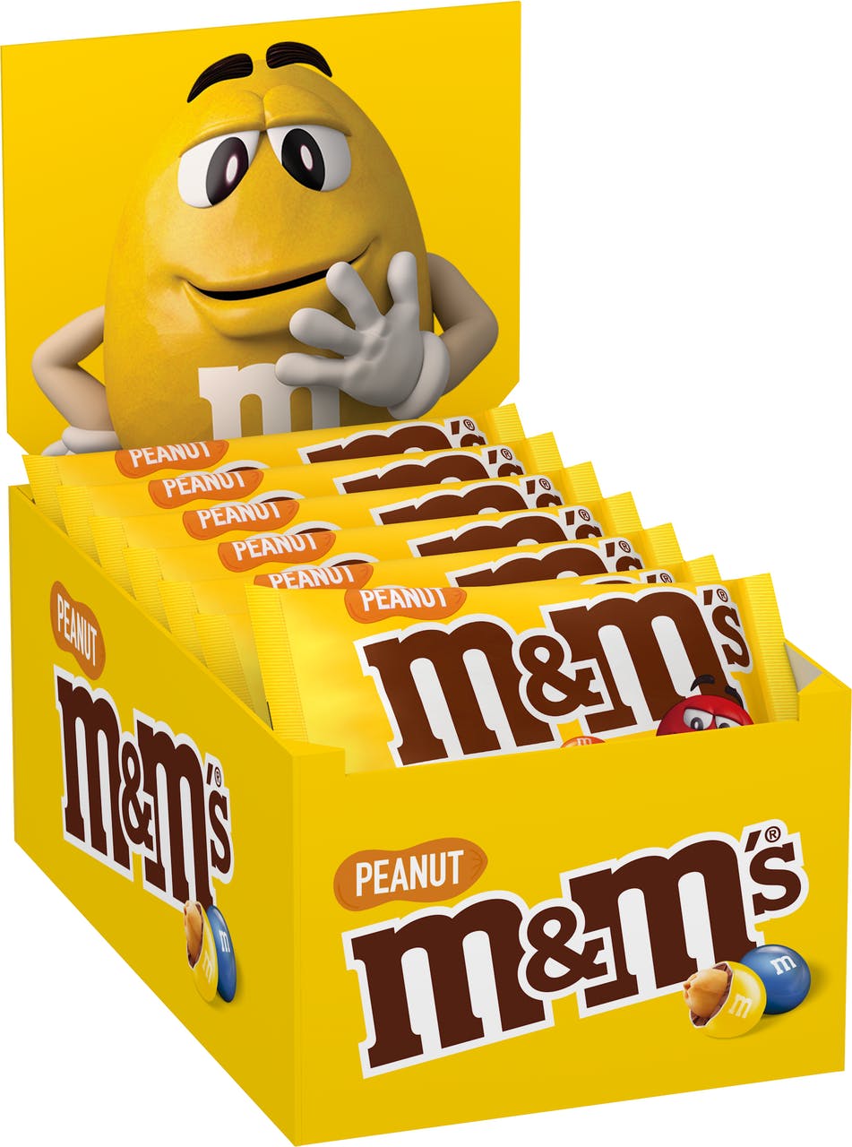 M&M'S Schokolinsen Peanut 24 x 45g (1,08kg) METRO