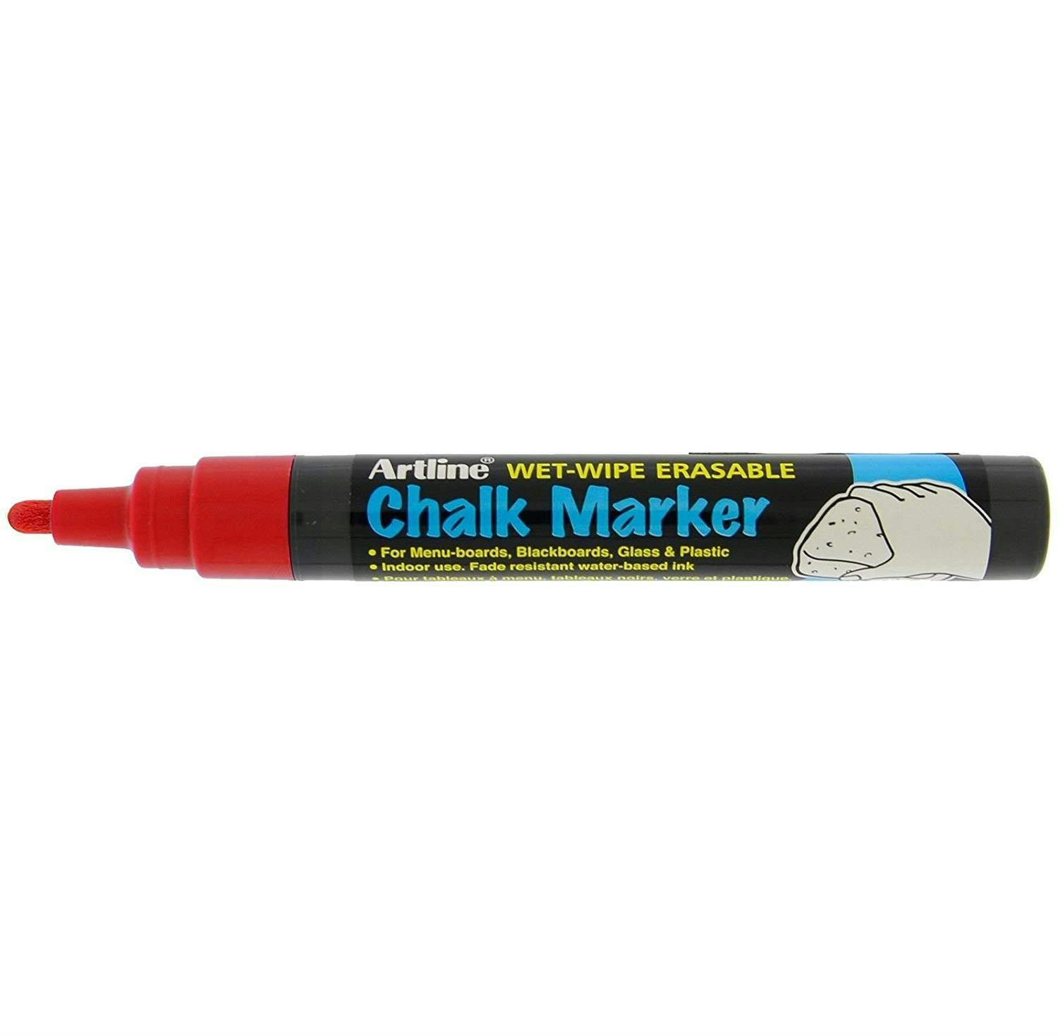 Marqueur craie à encre liquide blanche Chalk - Uni-Ball