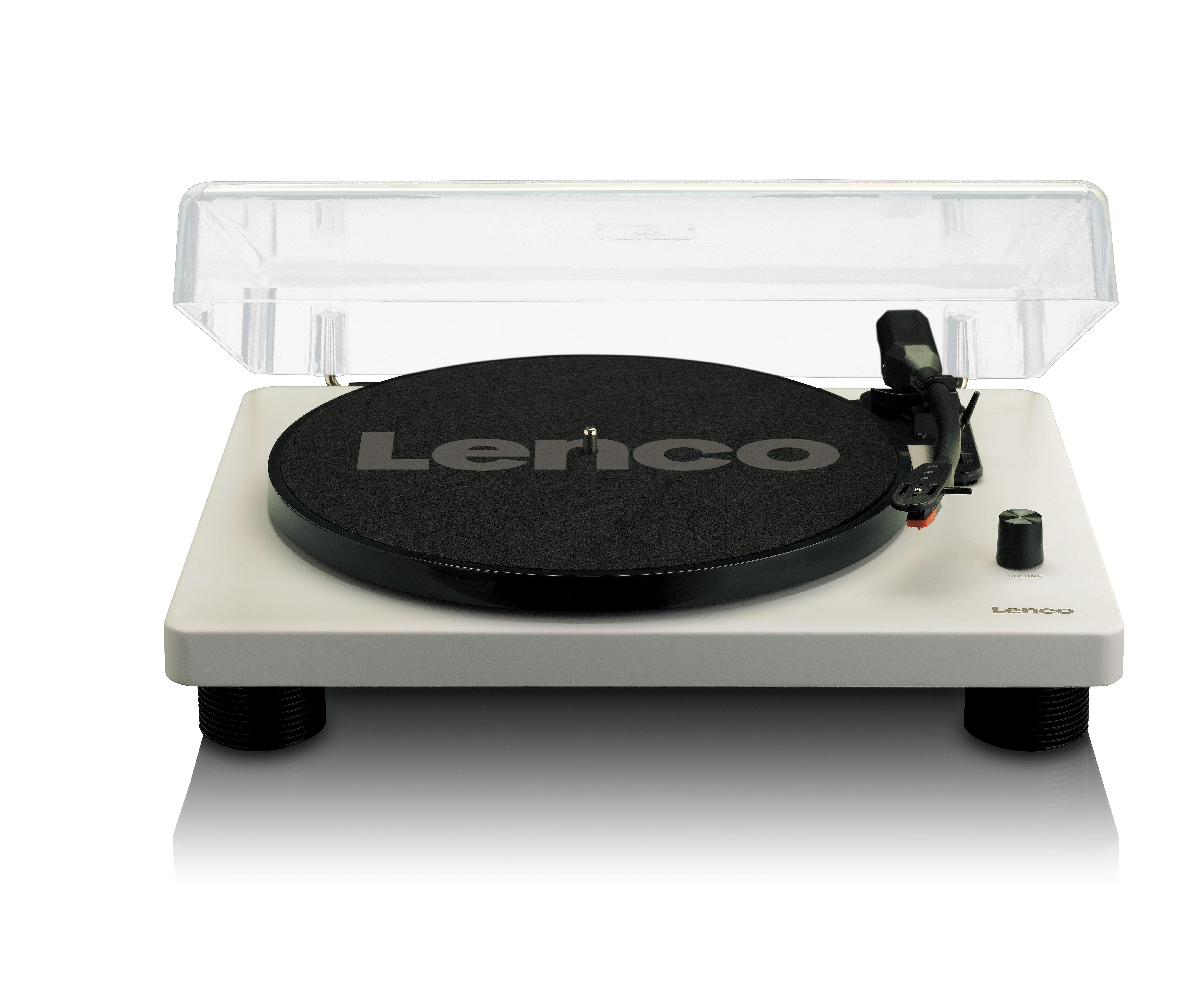 Lenco LS-50 Audio-Plattenspieler Grau Riemenantrieb mit Marktplatz METRO 