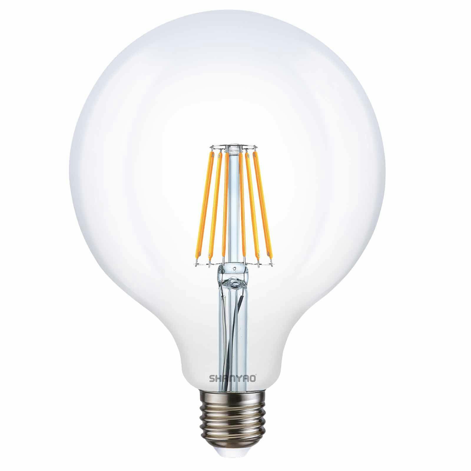 Lampadina T30 fine LED a filamento E27 4W