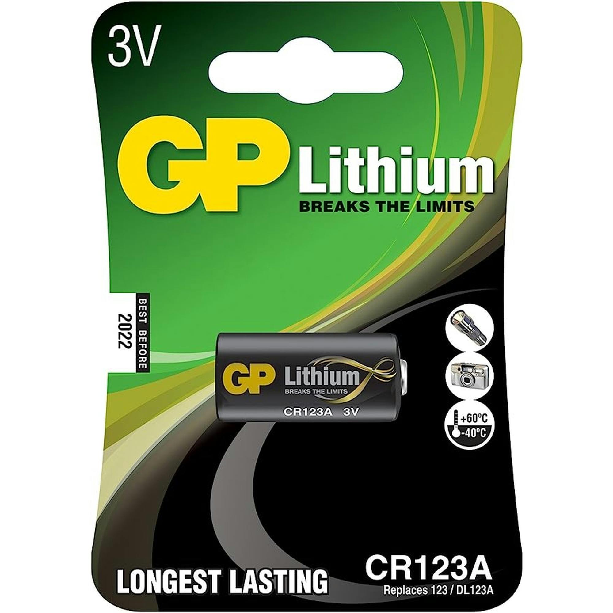 GP Lithium Pack de 5 Pilas Litio de Boton CR2430 3V > Hogar
