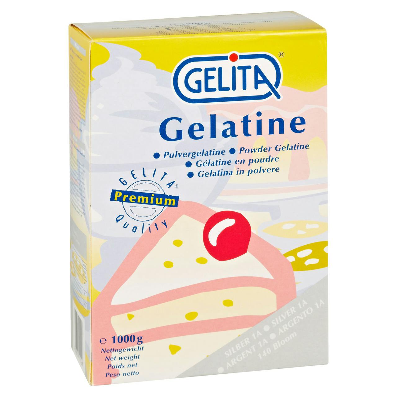 Gelita Speise Pulvergelatine Silber 1A (1 kg) METRO
