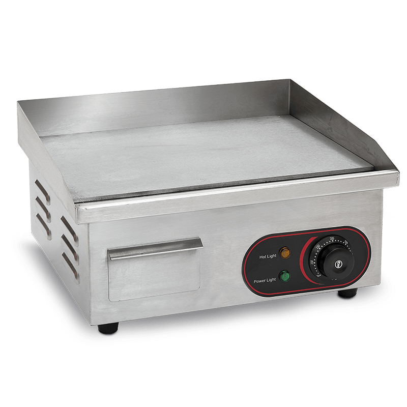 HORECATECH Piastra grill 2Kw, dim.piano cottura in acciao A3 39,8x28cm,  temp. Max 300°C