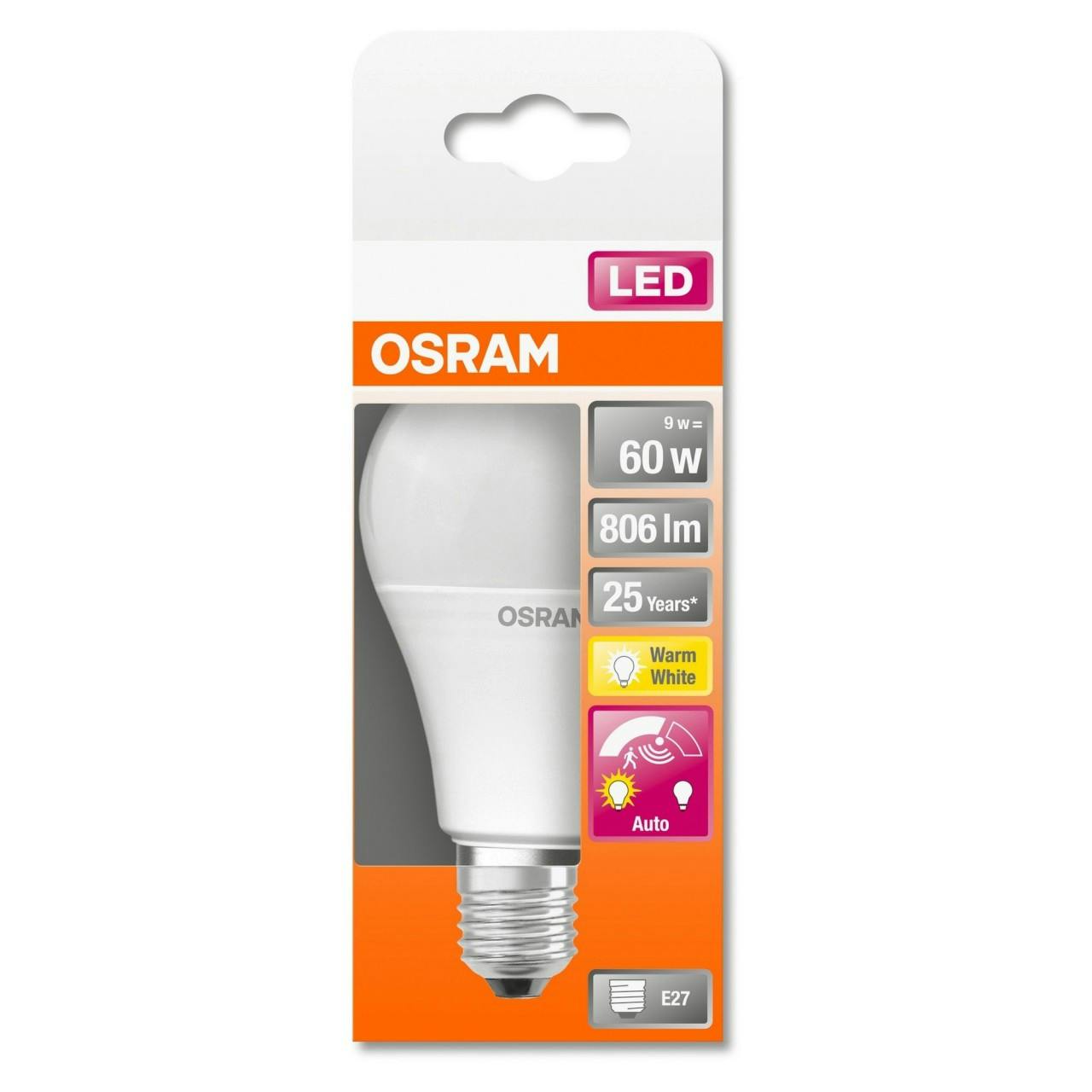 LED-Lampe OSRAM  LED STAR CLASSIC A 60 BOX K REMOTE Warmweiß RGB SMD Matt E27 G 