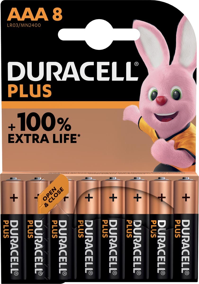 Optimum Piles AAA Duracell - paquet de 4