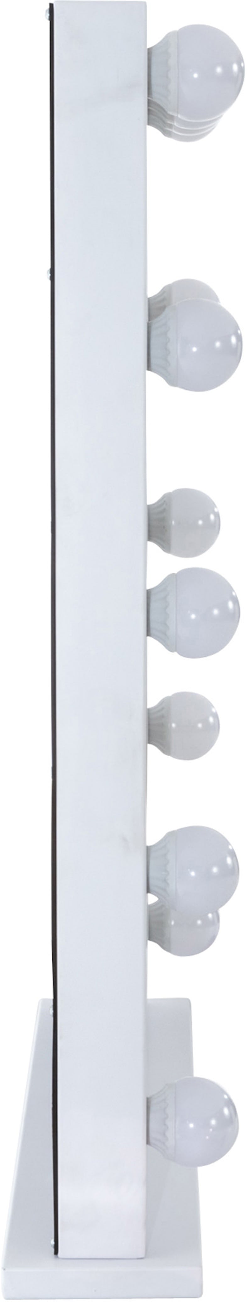 Espejo de maquillaje para pared con soporte y 12 luces LED diseño elegante  Yaren CLP