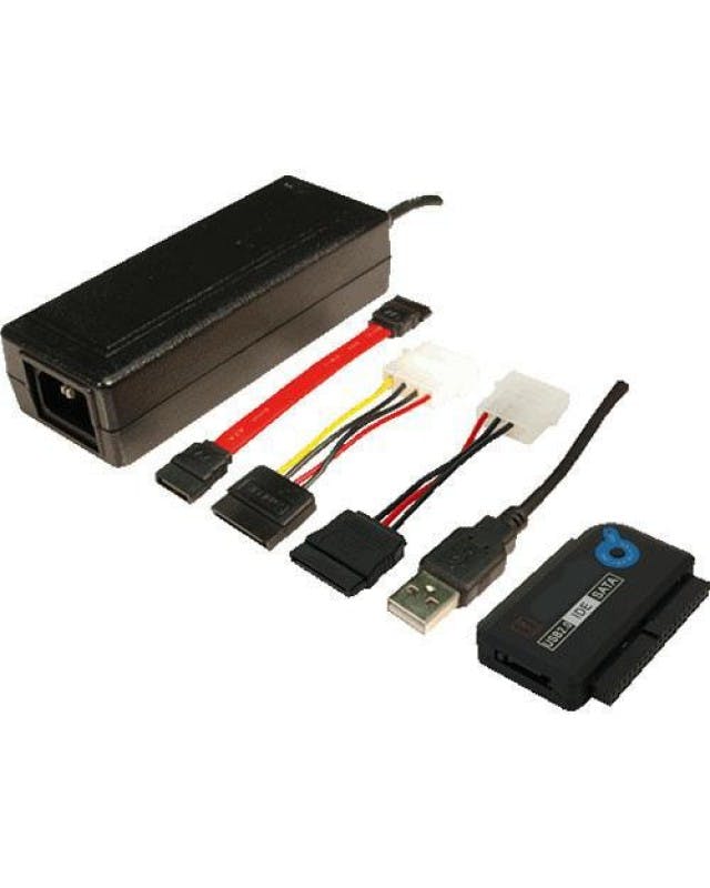 LogiLink Adapter USB 2.0 to 2,5 + 3,5 Zoll IDE + SATA HDD OTB Speicher