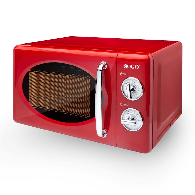 Microondas vintage rojo | 20 litros | Goodbuy Markets