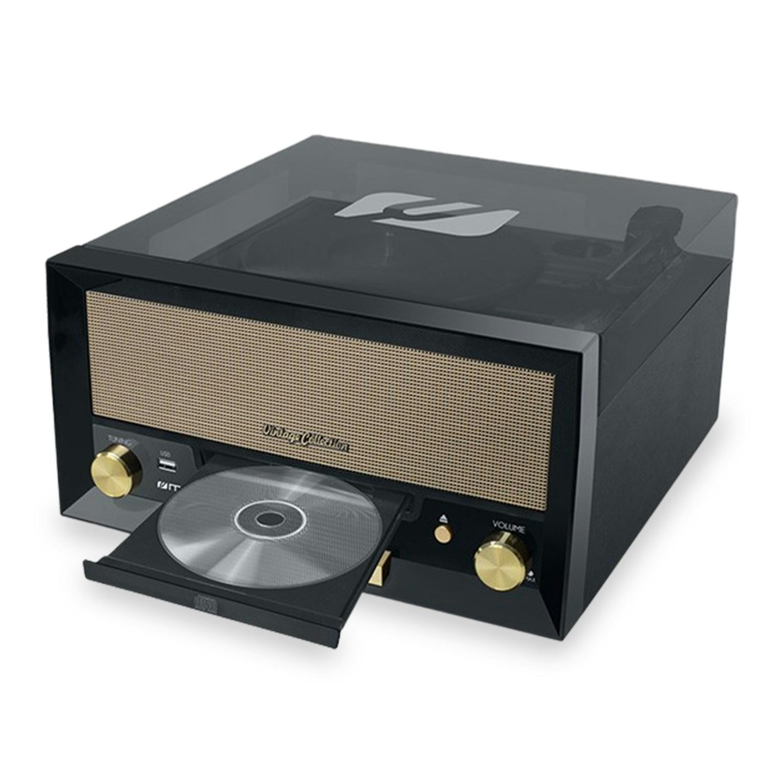 Système Chaîne hifi bluetooth avec radio FM, CD et port USB - 80W +  Télécommande M-880BTC-MATCH