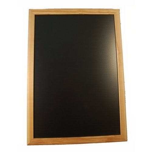 Kreidetafel 90x70cm Mit Holzrahmen Metro Marktplatz