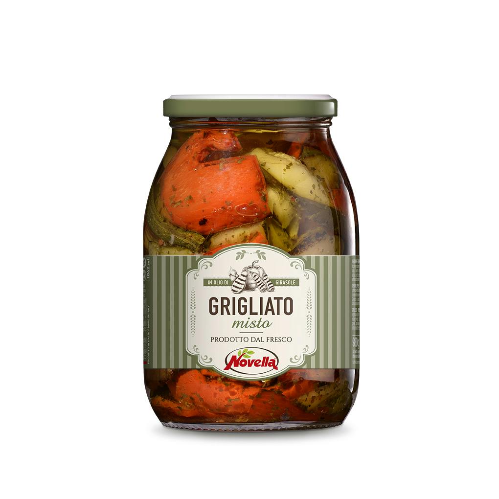 Novella Gegrilltes Gemüse Mix in Öl (980 g) | METRO Marktplatz