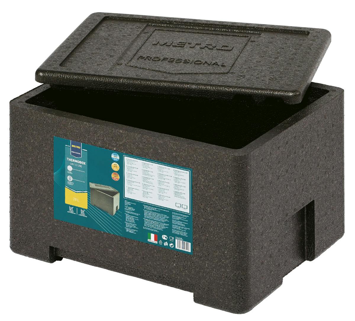 METRO Professional Thermobox GN 1/2 200, EPP, 20 L, Toplader