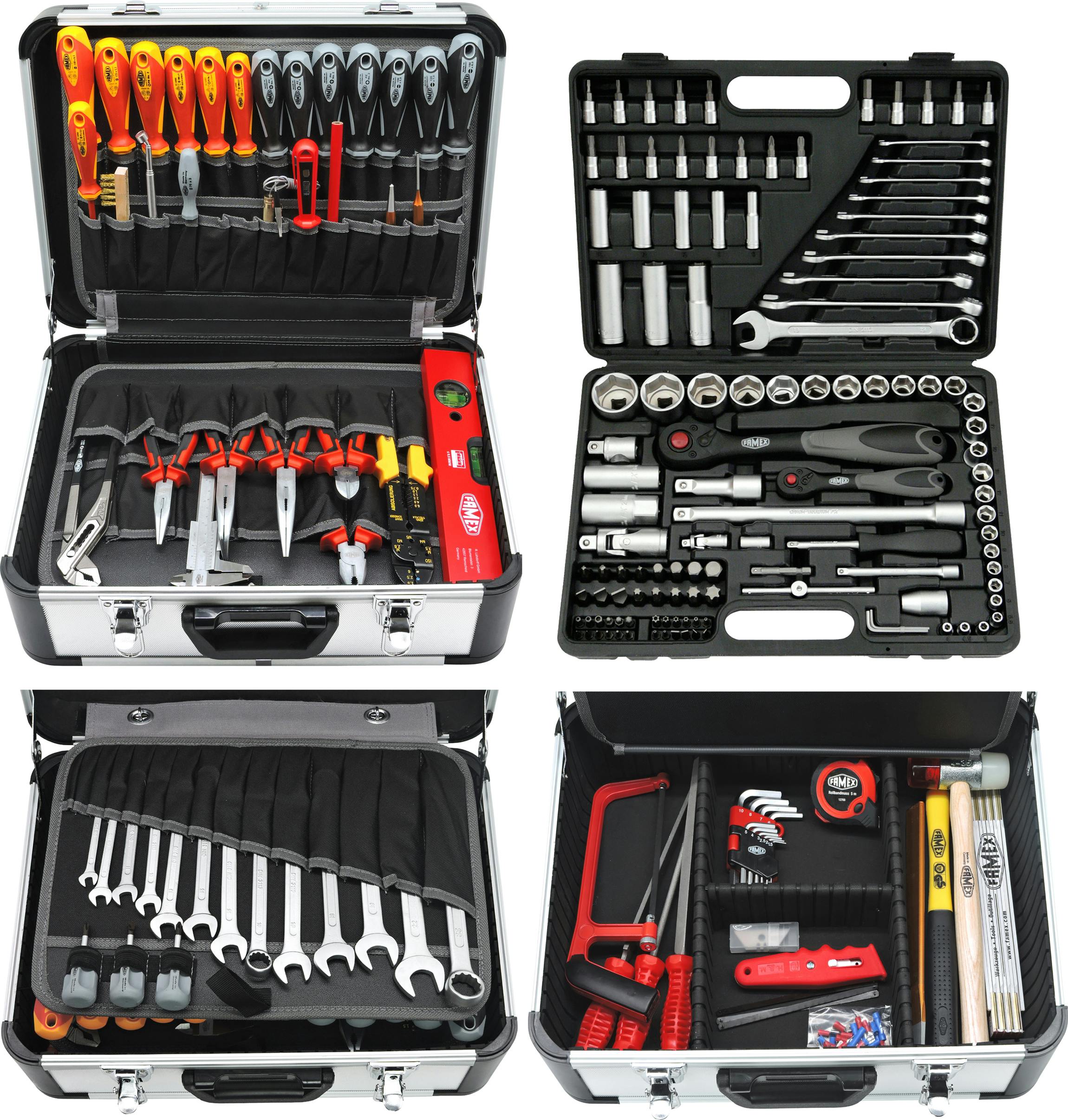 - Werkzeug | mit 419-43 Profi - bestückt FAMEX Alu PROFESSIONAL - METRO 275-tlg. Marktplatz Werkzeugkoffer Set