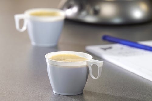 240 Kaffeetassen weiß Tassen Einweg Einwegtassen 0,18 l Polystyrol 