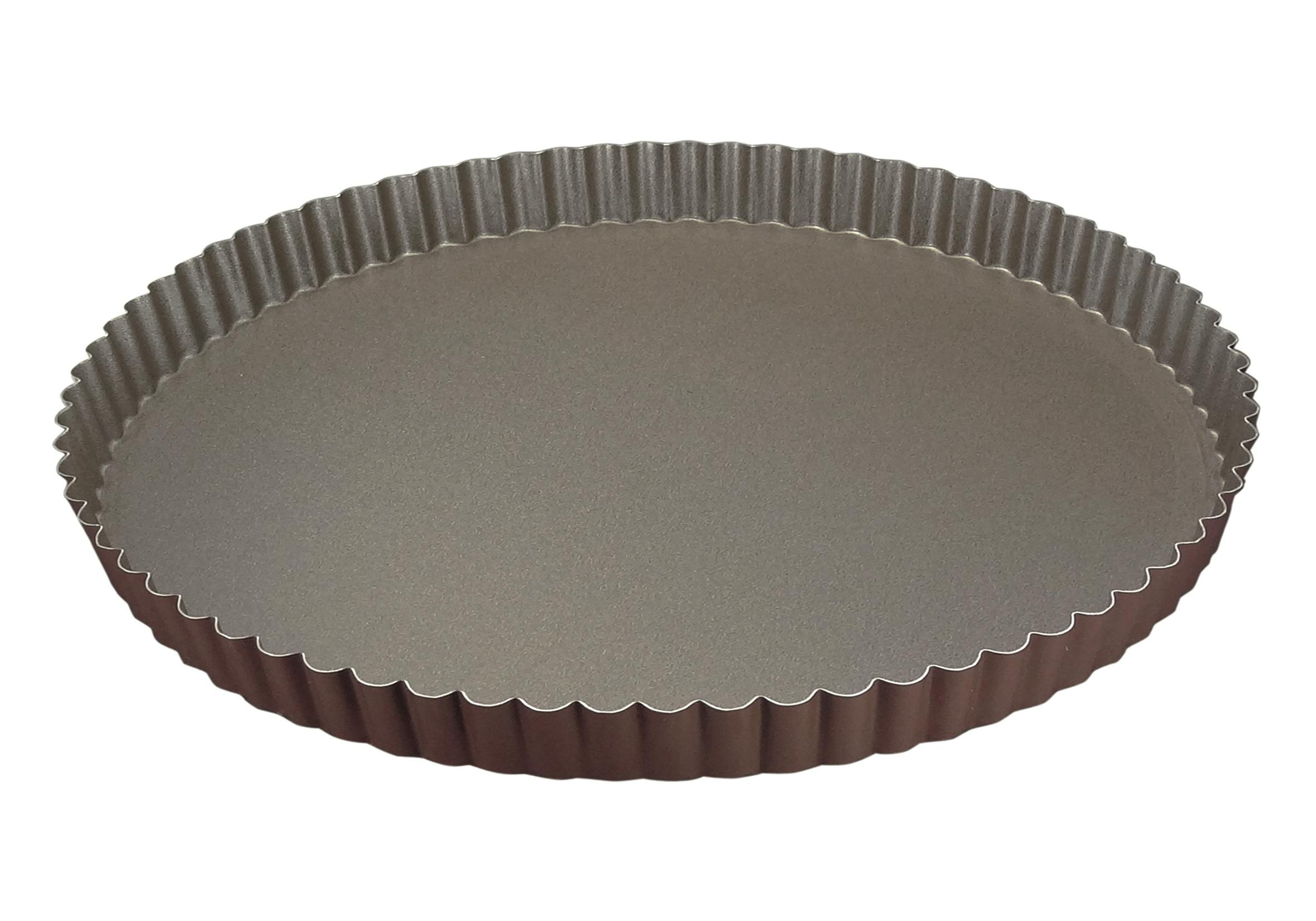 Moule tartelette ronde cannelée fer blanc Gobel - Moule pâtisserie