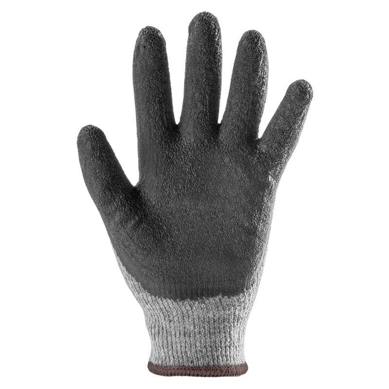 Coverguard - Gants anti froid gris en coton enduit latex EUROWINTER 3875  (Pack de 12)