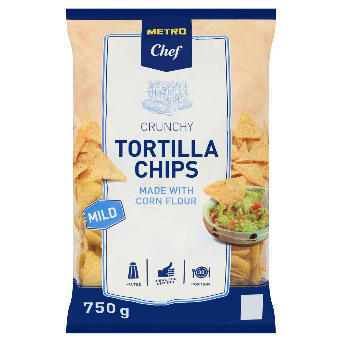 METRO Chef Tortilla Chips Mild (750 g) METRO