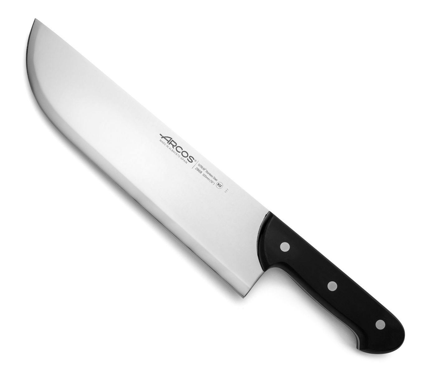 ARCOS Universal - Cuchillo Carnicero 17.5 cm Acero Inoxidable Forjado  Nitrum