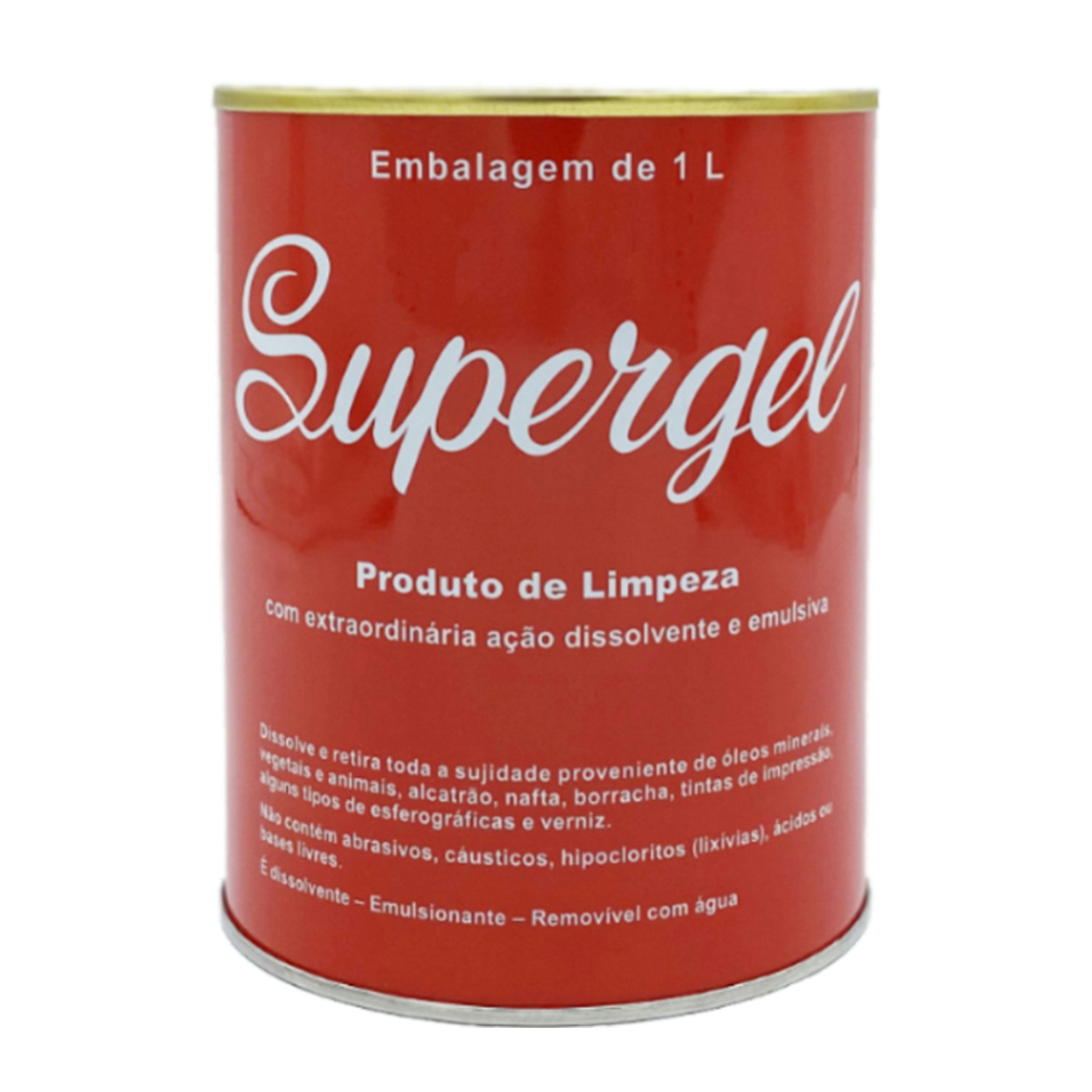 Supergel Tira nódoas 1kg caixa com 3 unidades de 1kg Makro
