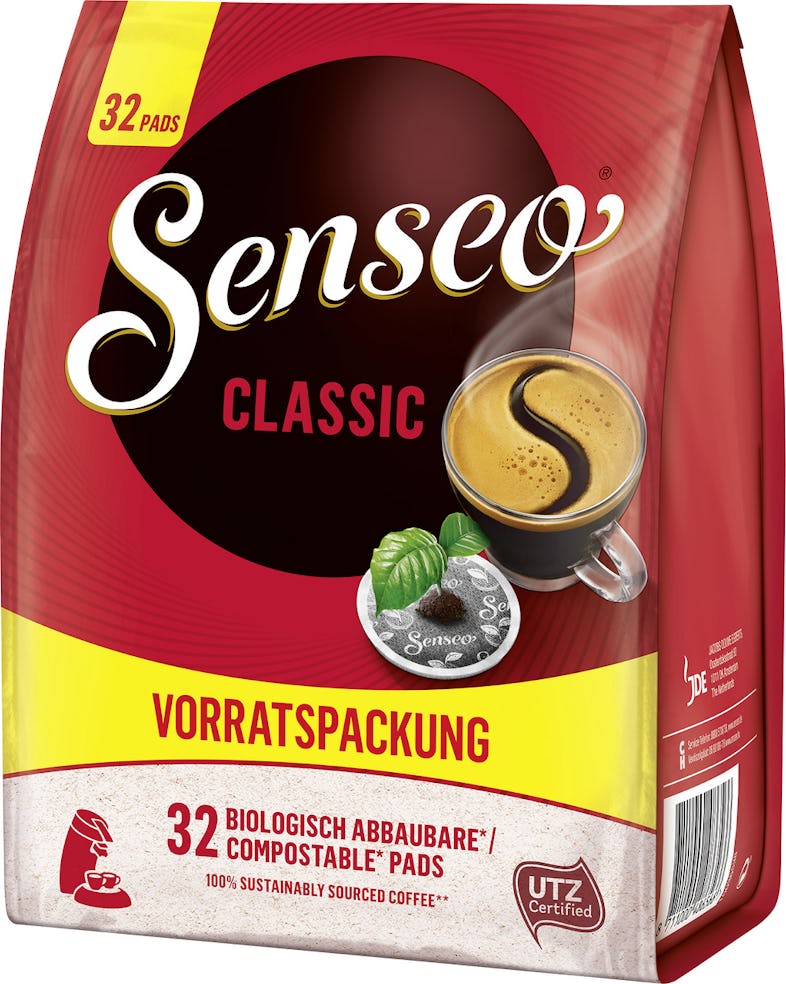 (222 Classic Kaffee Senseo Pads | 32 Marktplatz METRO Pads g)