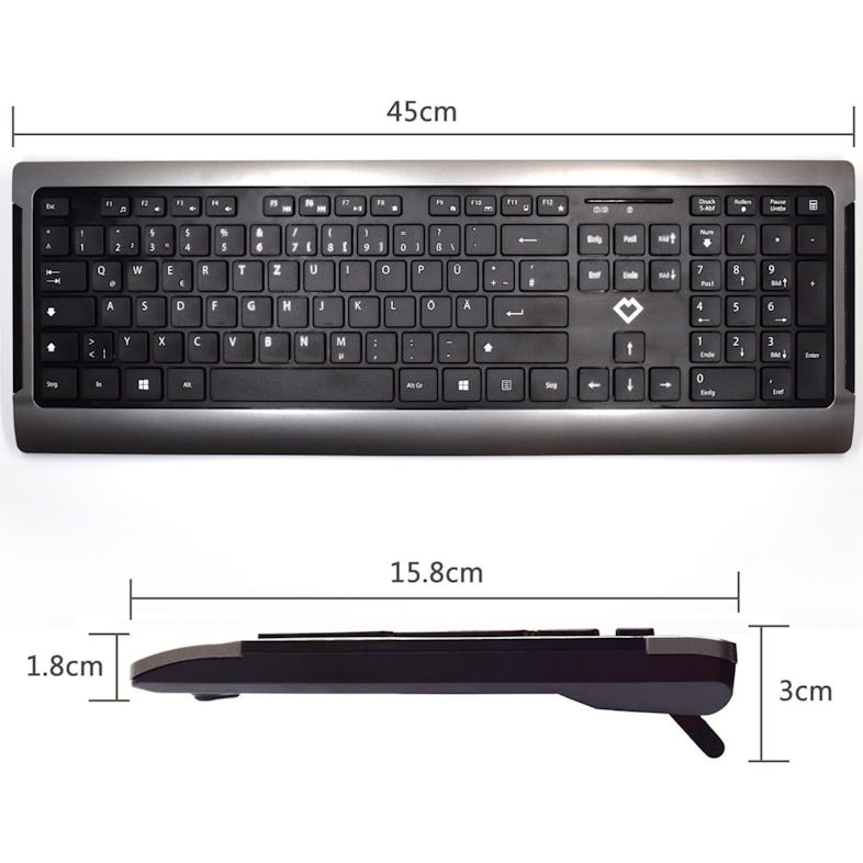 Tastiera wireless ergonomica ProFit - Kensington K75401IT