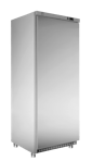 METRO Professional Kühlschrank GRE4600S, Edelstahl/ ABS, 78 x 74 x 192.5 cm, 480 L, statische Lüfterkühlung, 138W, mit Schloß, silber