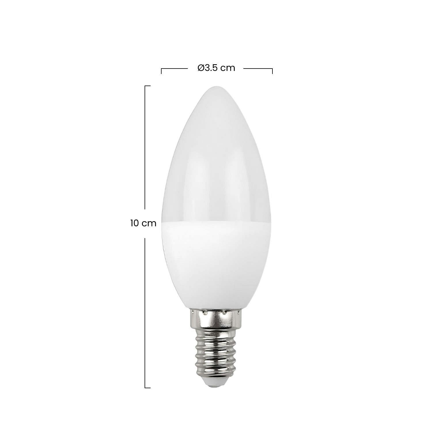 Confezione da 2 Lampadine Faretto LED GU10 6W Equi.50W 540lm 25000H  7hSevenOn Premium