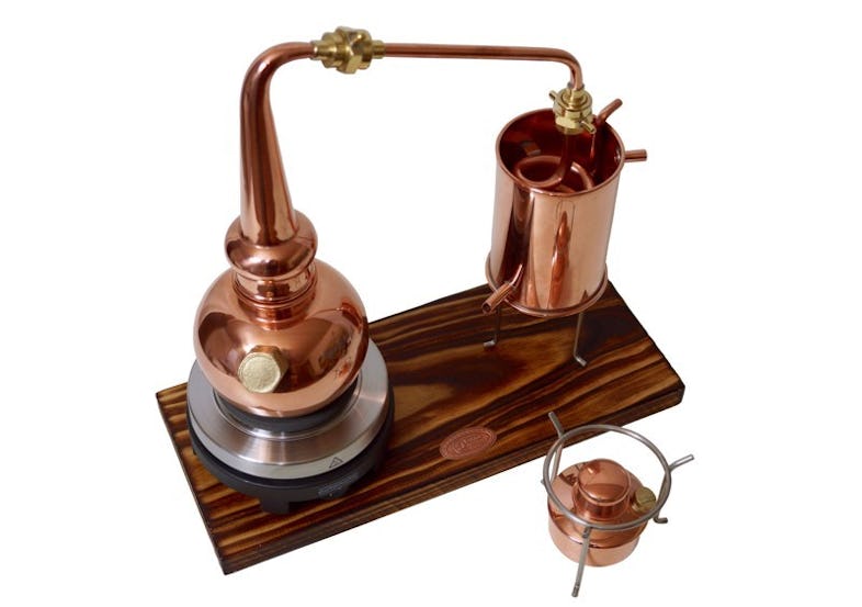 CopperGarden® – Destille 0,5 Liter – Arabia mit Zubehör