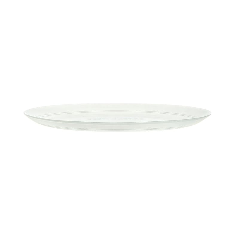Assiette plate beige 26 cm Mindy - La Table d'Arc