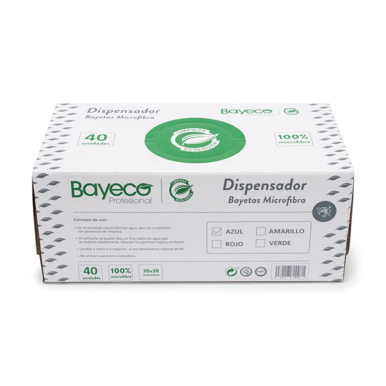 Bayetas microfibra BAYECO (pack 12 unidades)