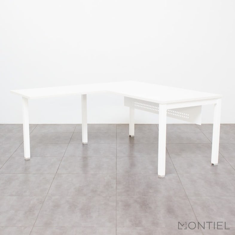 Escritorio Nórdico Blanco 160x90 cm - Oficinas Montiel