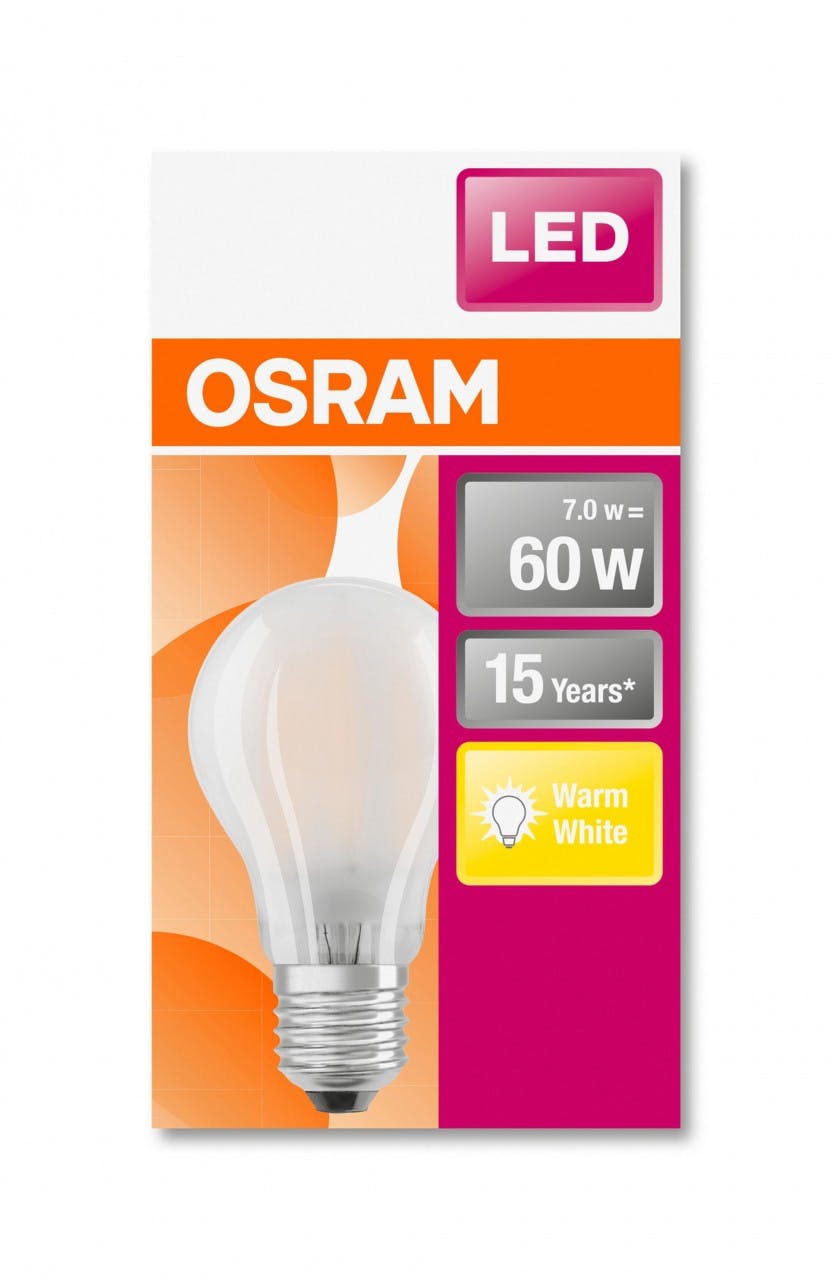 OSRAM LED STAR CLASSIC A 150 BOX Kaltweiß Filament Matt E27 Glühlampe 